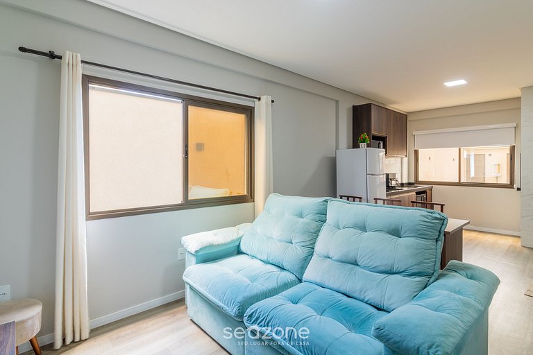 Apto c/ Churrasqueira a 650m da Praia CTD0102