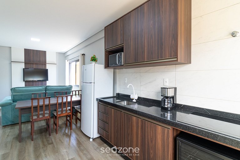 Apto con Parrilla a 650 m de la Playa CTD0102