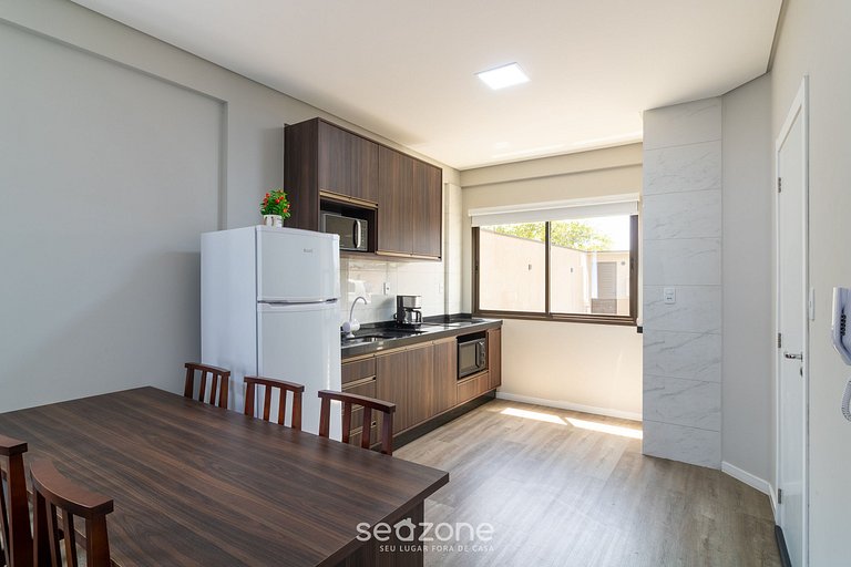 Apto c/ Churrasqueira a 650m da Praia CTD0102