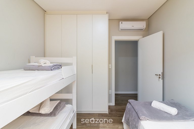 Apto con Parrilla a 650 m de la Playa CTD0102