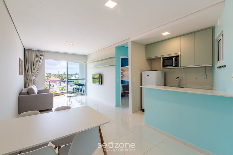 Ap em Cond. c/ Piscina a 1 Quadra da Praia KVI0403