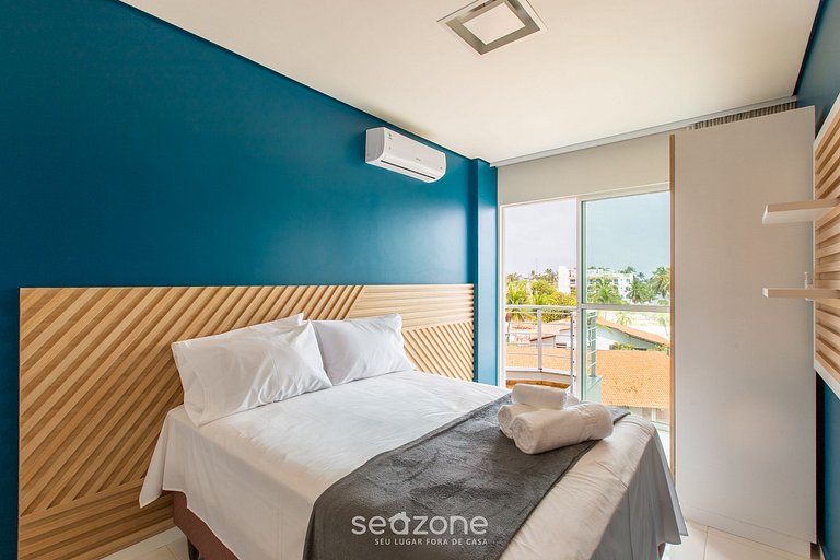 Ap em Cond. c/ Piscina a 1 Quadra da Praia KVI0403