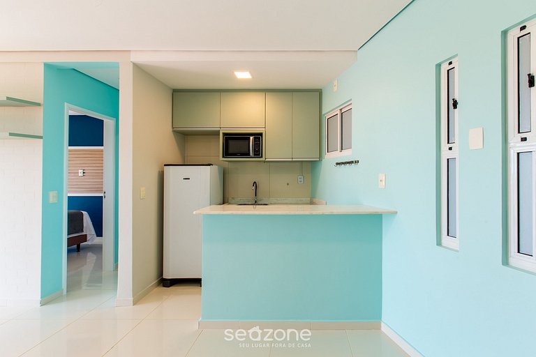 Ap em Cond. c/ Piscina a 1 Quadra da Praia KVI0403