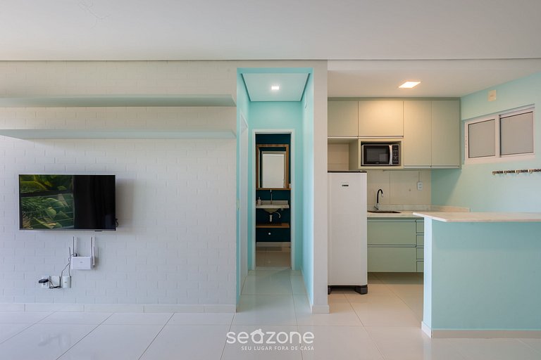 Ap em Cond. c/ Piscina a 1 Quadra da Praia KVI0203