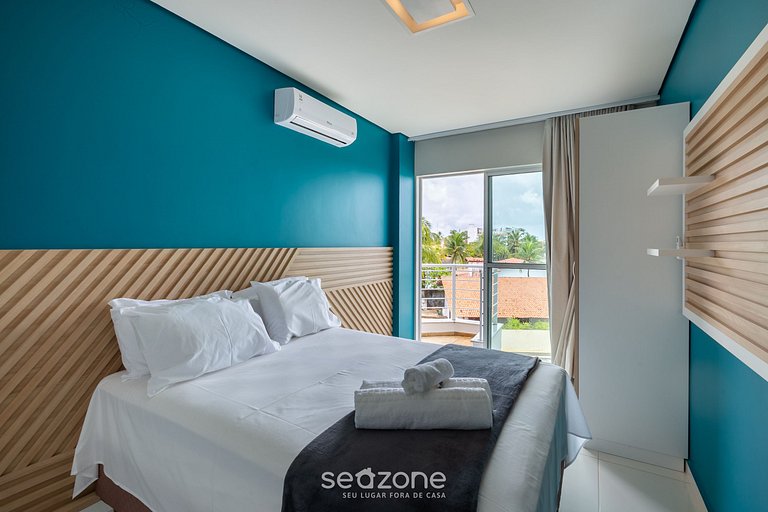 Ap a 1 cuadra de playa en cond. c/piscina KVI0304