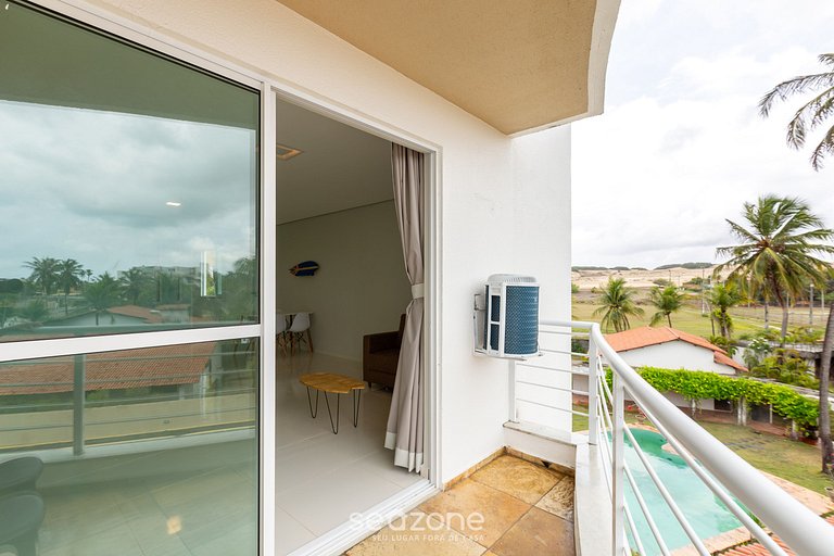 Ap a 1 Quadra da Praia em cond c/ Piscina KVI0304