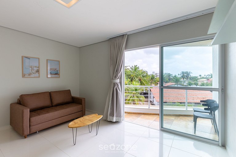 Ap a 1 Quadra da Praia em cond c/ Piscina KVI0304