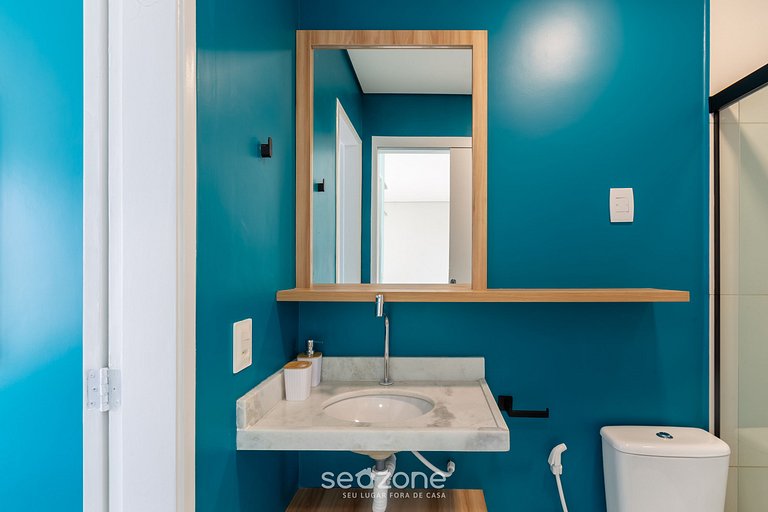 Ap a 1 cuadra de playa en cond. c/piscina KVI0304