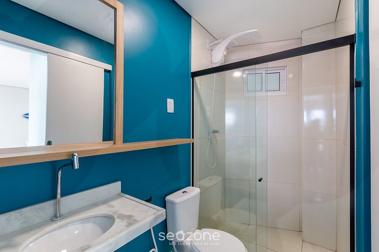 Ap a 1 Quadra da Praia em cond c/ Piscina KVI0304