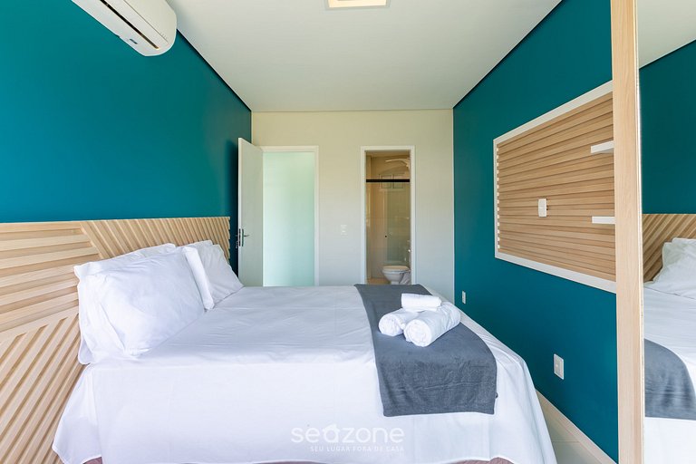 Apt a 1 Quadra da Praia em cond c/ Piscina KVI0106