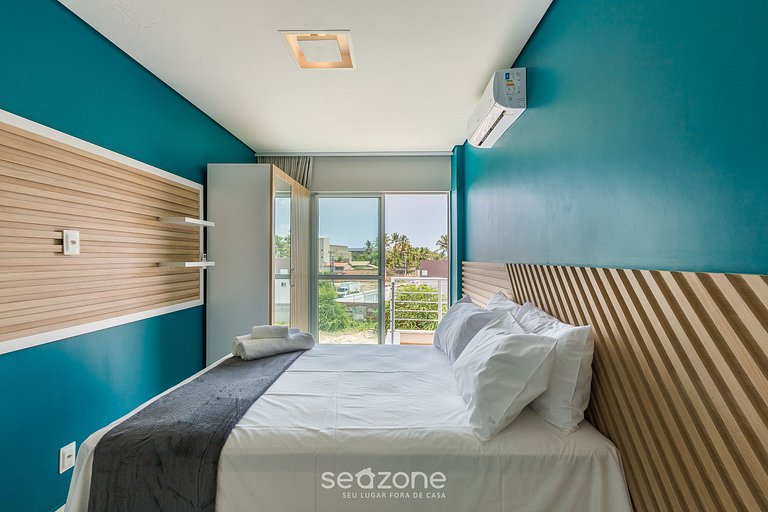 Ap em Cond. c/ Piscina a 1 Quadra da Praia KVI0307