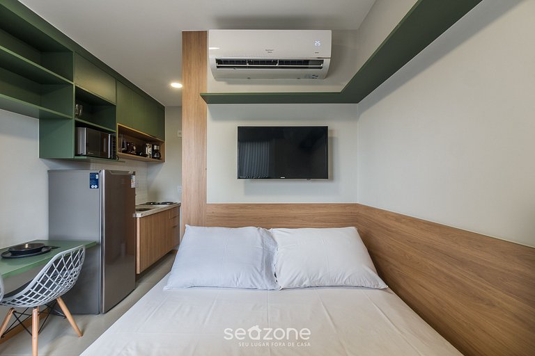 Studio completo a 160 m del mar, Salvador SAA0215