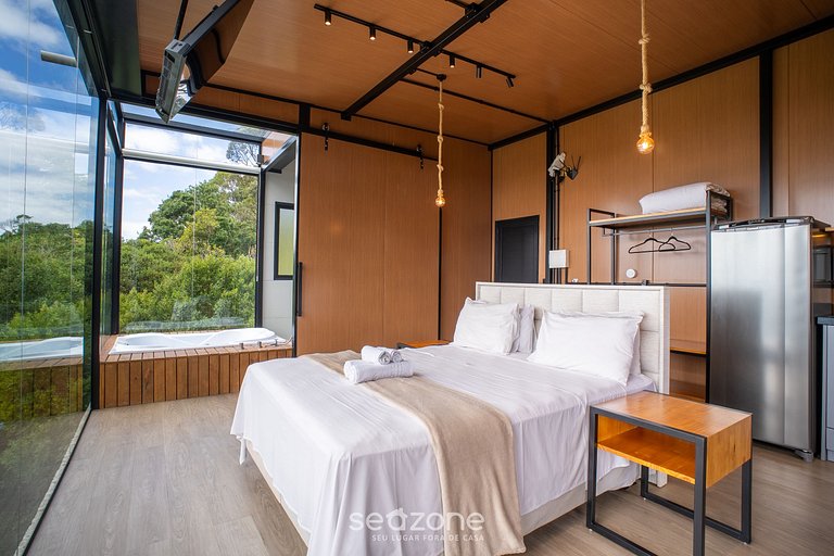 Cabana Romântica perto de Florianópolis VST035