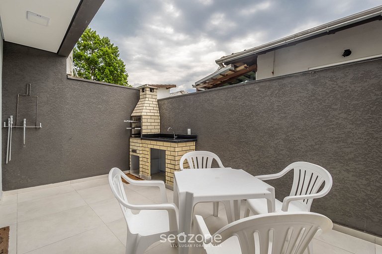 Casa c/ terraza y parrilla a 850 m del mar JSF0748