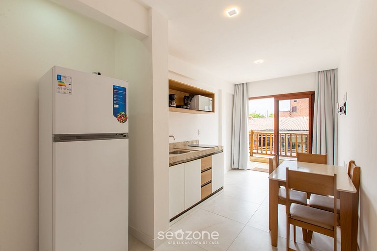 Apt Vista Mar 160m Playa |Ed Cumbuco Real MCU0201