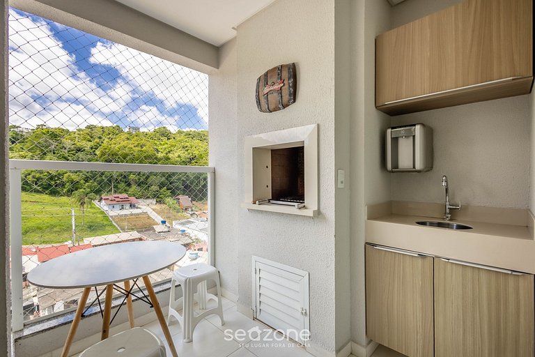 Apto c/ Parrilla a 750m de la Playa EVP0504