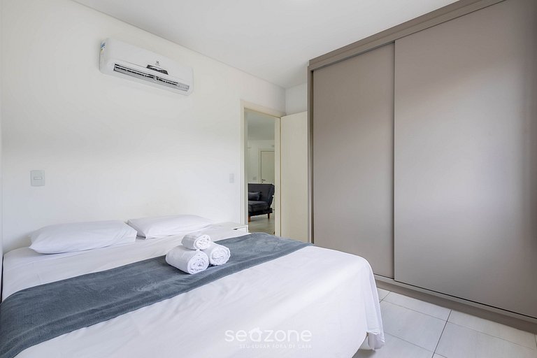 Apto c/ Churrasqueira a 750m da Praia EVP0504