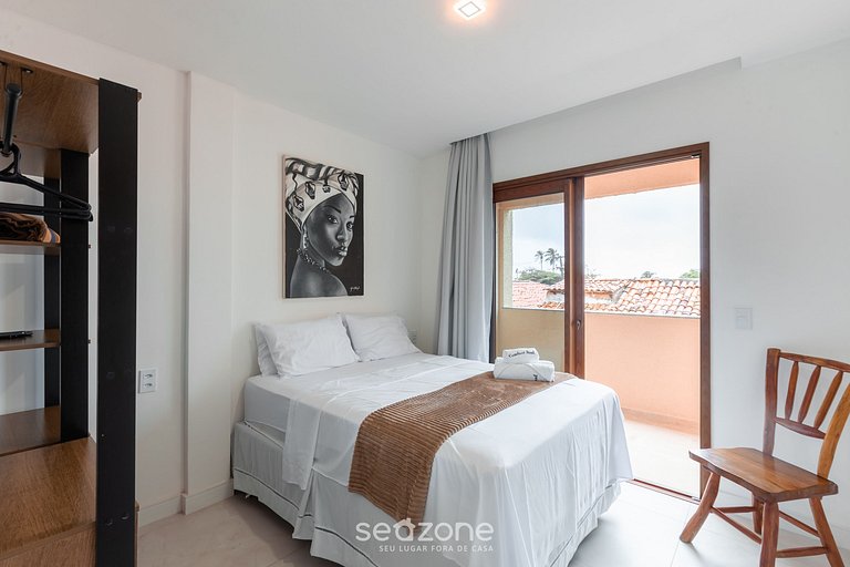 Apto 1 Quarto 160m Praia |Ed Cumbuco Real MCU0203