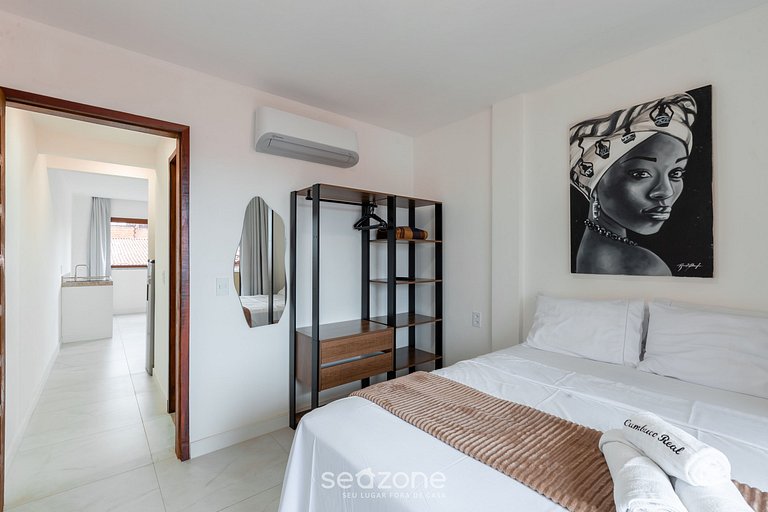 Apto 1 Quarto 160m Praia |Ed Cumbuco Real MCU0203