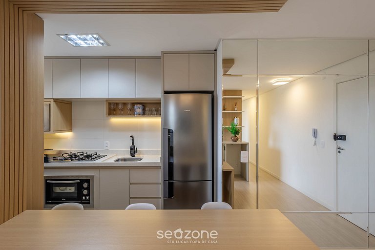 Apto c/ parrilla y balcón a 400 m del Mar LEAA0506