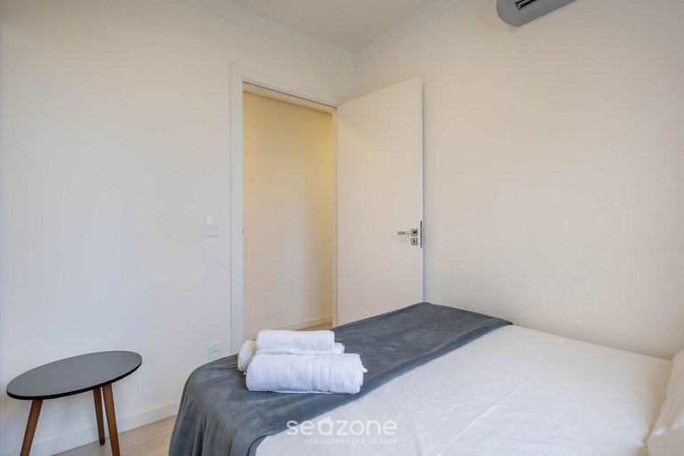 Apto c/ parrilla y balcón a 400 m del Mar LEAA0506