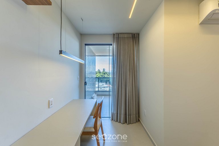 Apto Vista Mar Lateral em Frente a Praia BDT0608