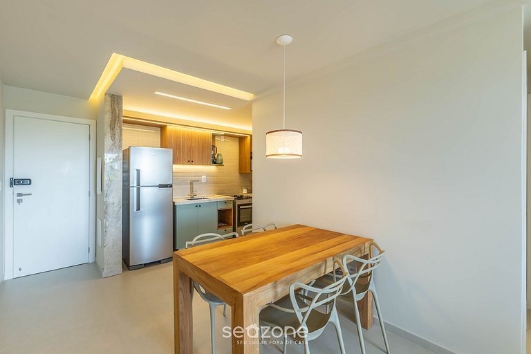 Apto Vista Mar Lateral em Frente a Praia BDT0608