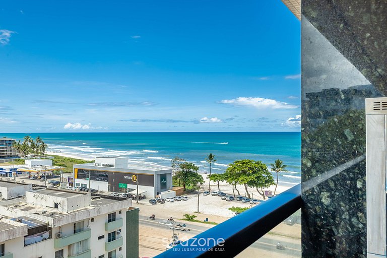 Apto Vista Mar Lateral em Frente a Praia BDT0608