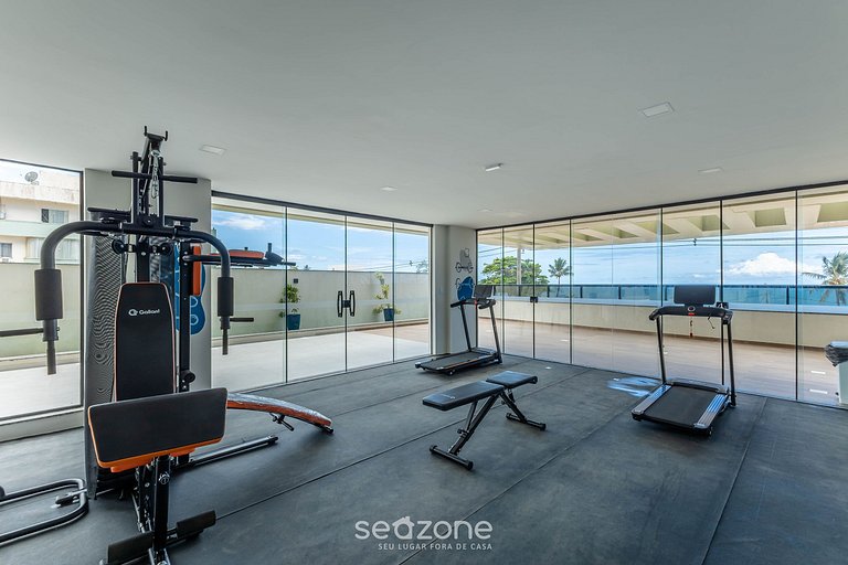 Apto Vista Mar Lateral em Frente a Praia BDT0608