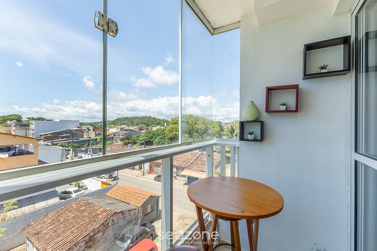 Apto c/ varanda prox. da praia em Ilhéus RPD0301