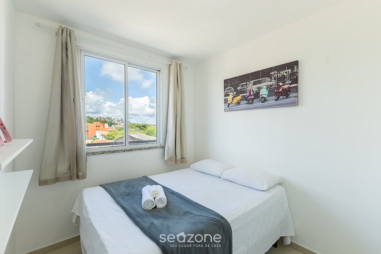 Apto c/ varanda prox. da praia em Ilhéus RPD0301