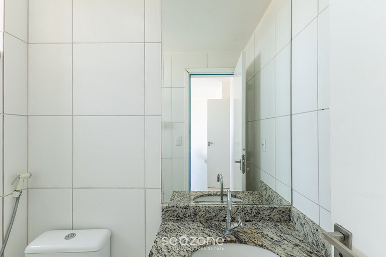 Apto c/ varanda prox. da praia em Ilhéus RPD0301