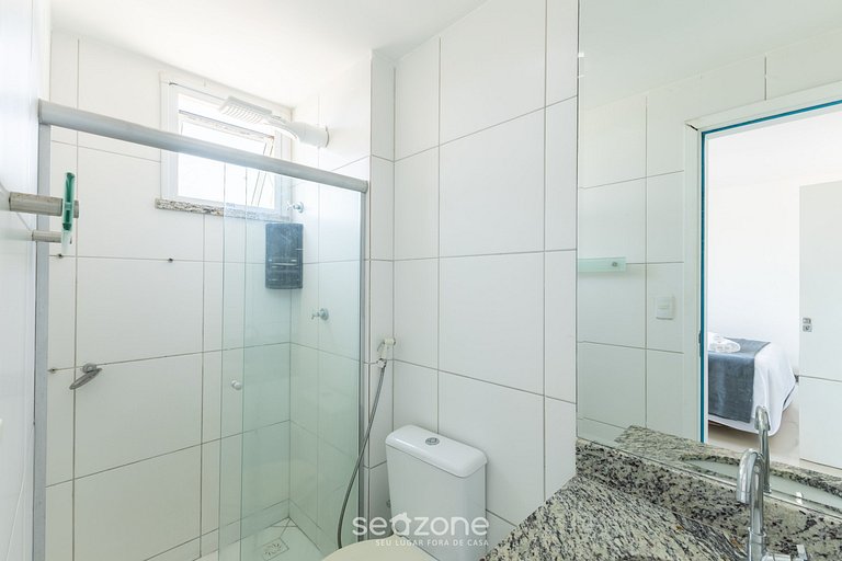 Apto c/ balcón cerca de la playa en Ilhéus RPD0301