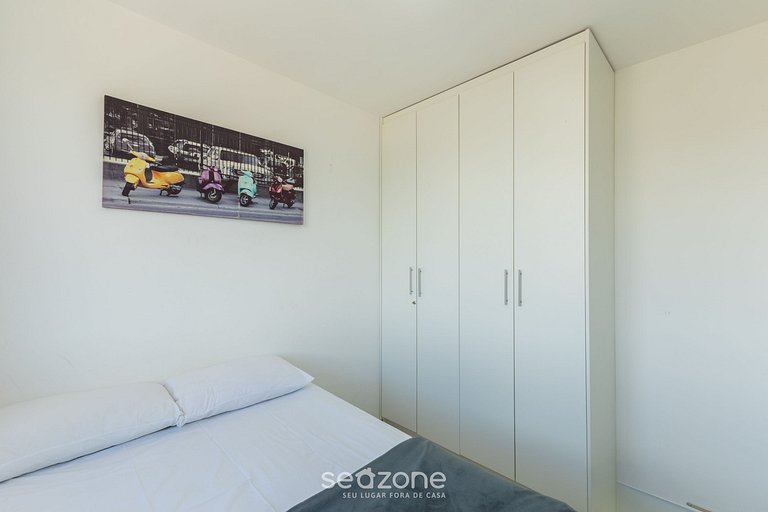 Apto c/ balcón cerca de la playa en Ilhéus RPD0301