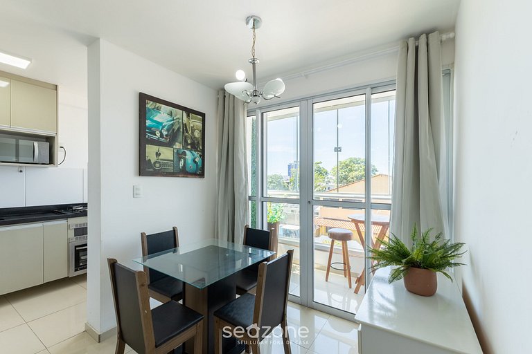 Apto c/ balcón cerca de la playa en Ilhéus RPD0301