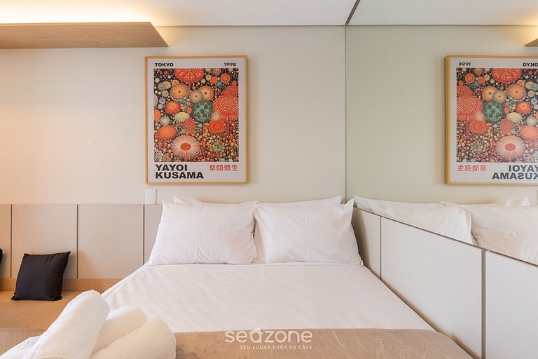 Studio moderno con balcón en Curitiba - EBI0304