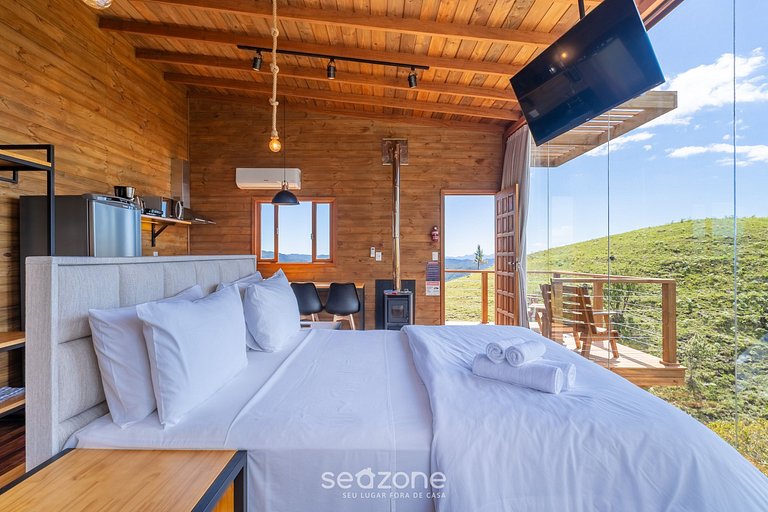 Cabaña c/jacuzzi cerca de Florianópolis VST026