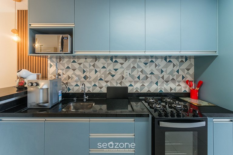 Apto em Cond. c/ Piscina a 350 m da Praia PLL0004