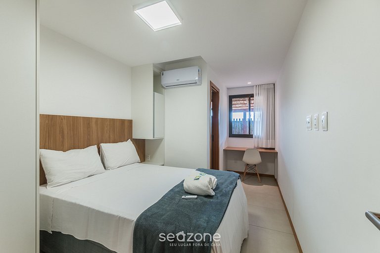 Apto em Cond. c/ Piscina a 350 m da Praia PLL0004