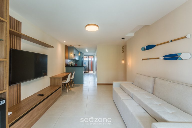 Apto em Cond. c/ Piscina a 350 m da Praia PLL0004