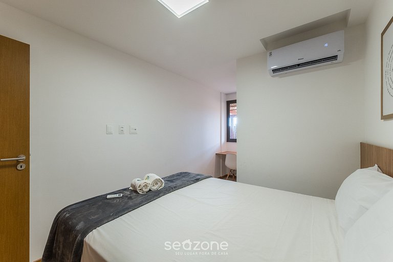 Apto en Cond. c/ Piscina 350 m de la Playa PLL0004