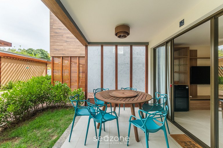 Apto en Cond. c/ Piscina 350 m de la Playa PLL0004