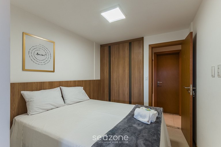 Apto en Cond. c/ Piscina 350 m de la Playa PLL0004