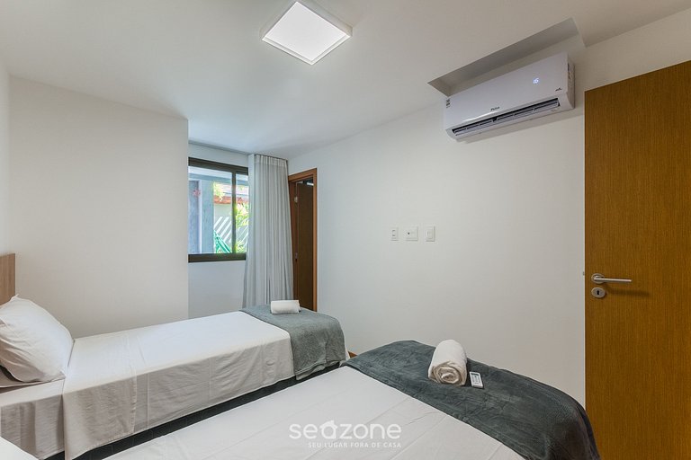 Apto em Cond. c/ Piscina a 350 m da Praia PLL0004