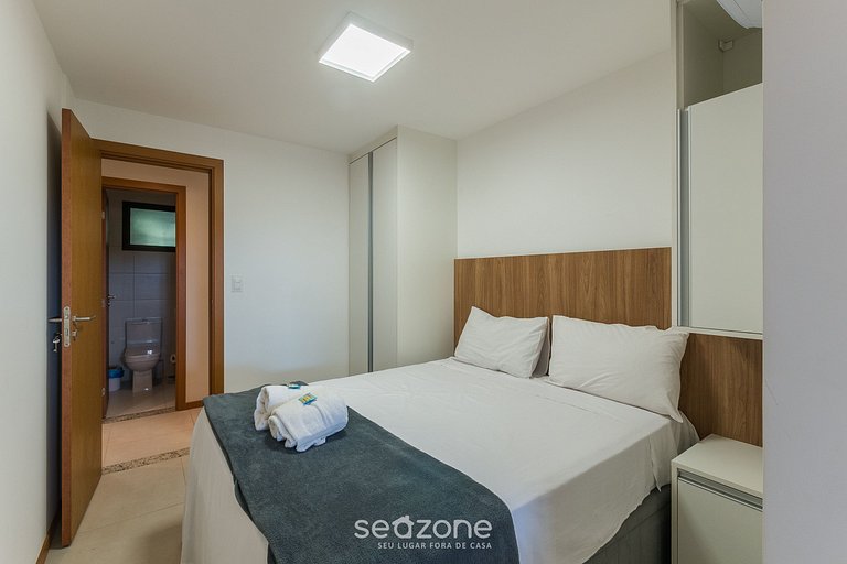 Apto en Cond. c/ Piscina 350 m de la Playa PLL0004