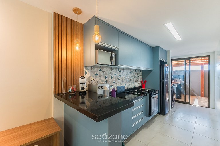 Apto en Cond. c/ Piscina 350 m de la Playa PLL0004