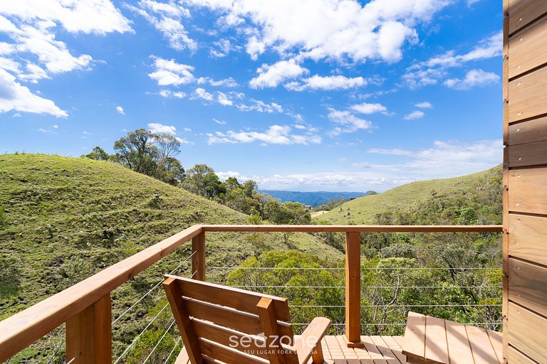 Cabaña c/jacuzzi cerca de Florianópolis VST026