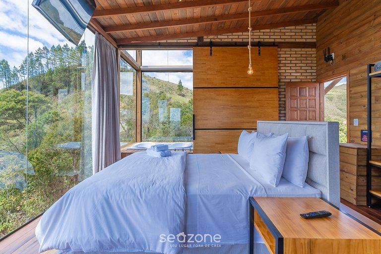 Cabana c/ jacuzzi prox. de Florianópolis VST026