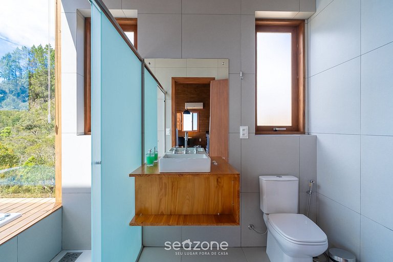 Cabaña c/jacuzzi cerca de Florianópolis VST026