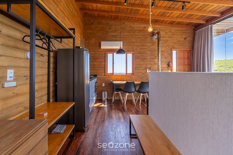 Cabaña c/jacuzzi cerca de Florianópolis VST026